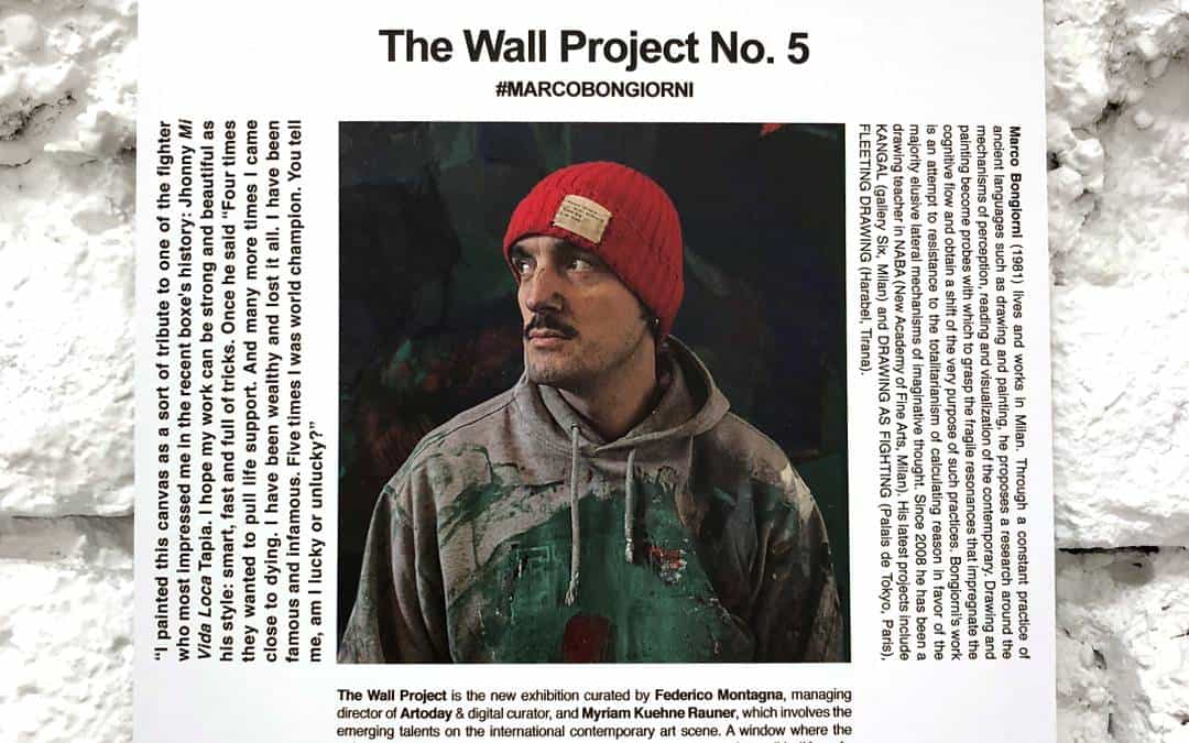 “THE WALL” Project N.5 – With the Italian artist Marco Bongiorni